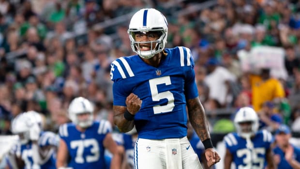 Anthony Richardson vs Eagles Preseason